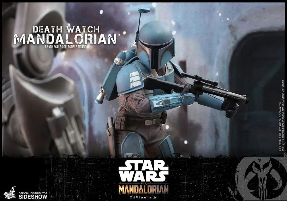 Star Wars The Mandalorian Figurina de acțiune 1/6 Death Watch Mandalorian 30 cm poza produsului