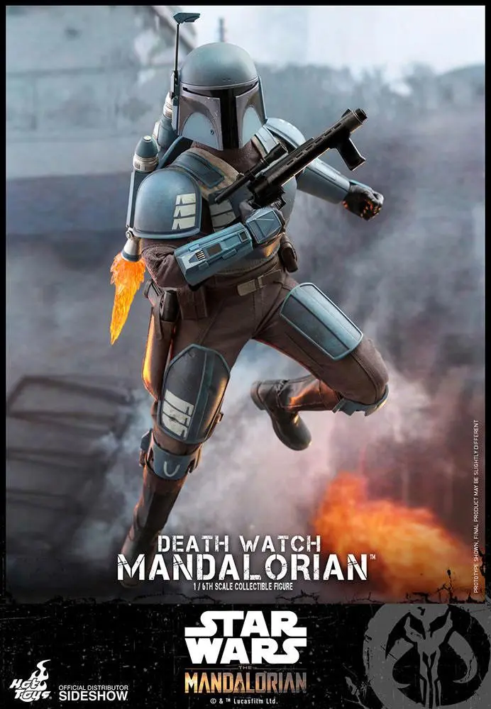 Star Wars The Mandalorian Figurina de acțiune 1/6 Death Watch Mandalorian 30 cm poza produsului