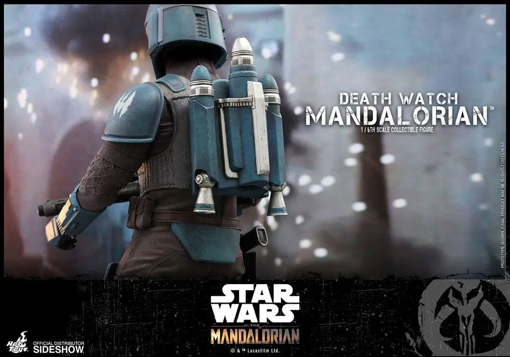 Star Wars The Mandalorian Figurina de acțiune 1/6 Death Watch Mandalorian 30 cm poza produsului