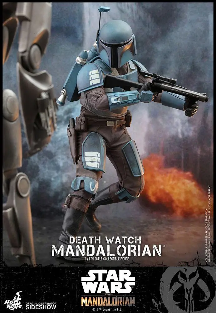 Star Wars The Mandalorian Figurina de acțiune 1/6 Death Watch Mandalorian 30 cm poza produsului