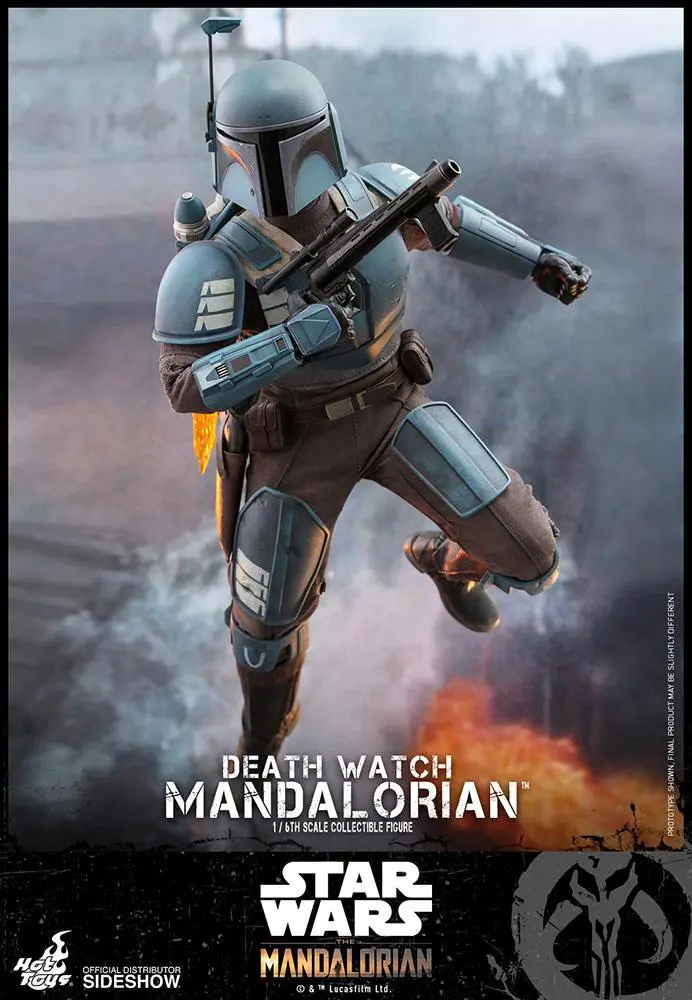 Star Wars The Mandalorian Figurina de acțiune 1/6 Death Watch Mandalorian 30 cm poza produsului