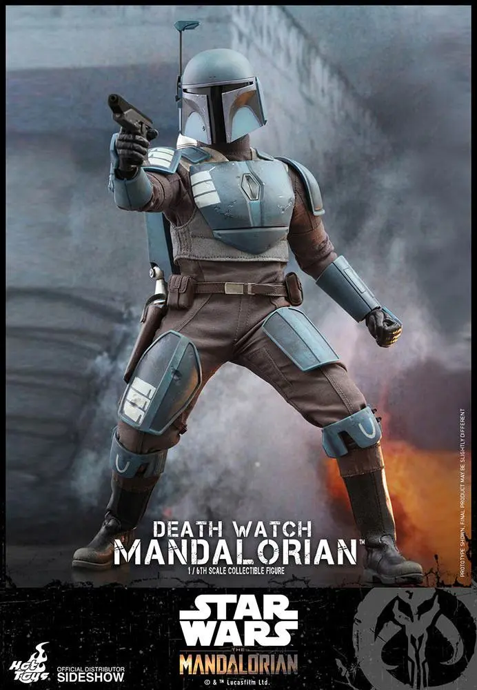 Star Wars The Mandalorian Figurina de acțiune 1/6 Death Watch Mandalorian 30 cm poza produsului