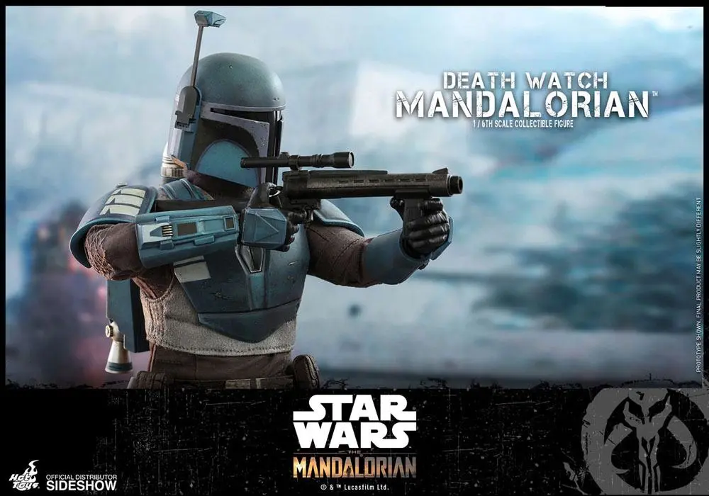 Star Wars The Mandalorian Figurina de acțiune 1/6 Death Watch Mandalorian 30 cm poza produsului