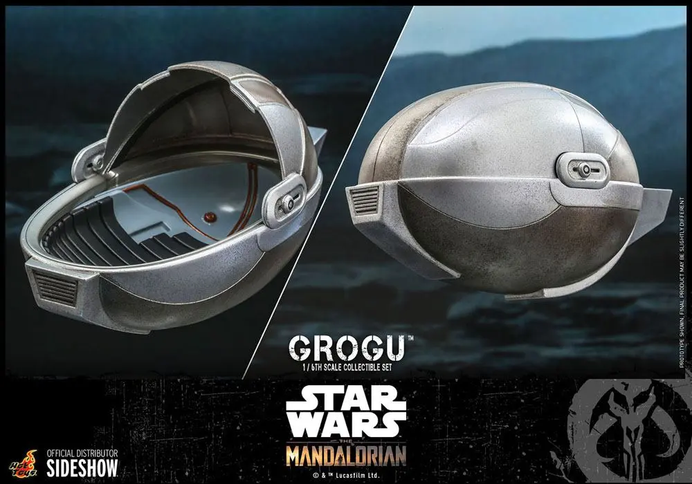 Star Wars The Mandalorian Figurine de acțiune 1/6 Grogu poza produsului