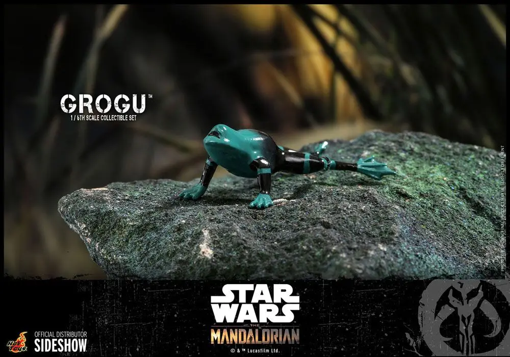 Star Wars The Mandalorian Figurine de acțiune 1/6 Grogu poza produsului