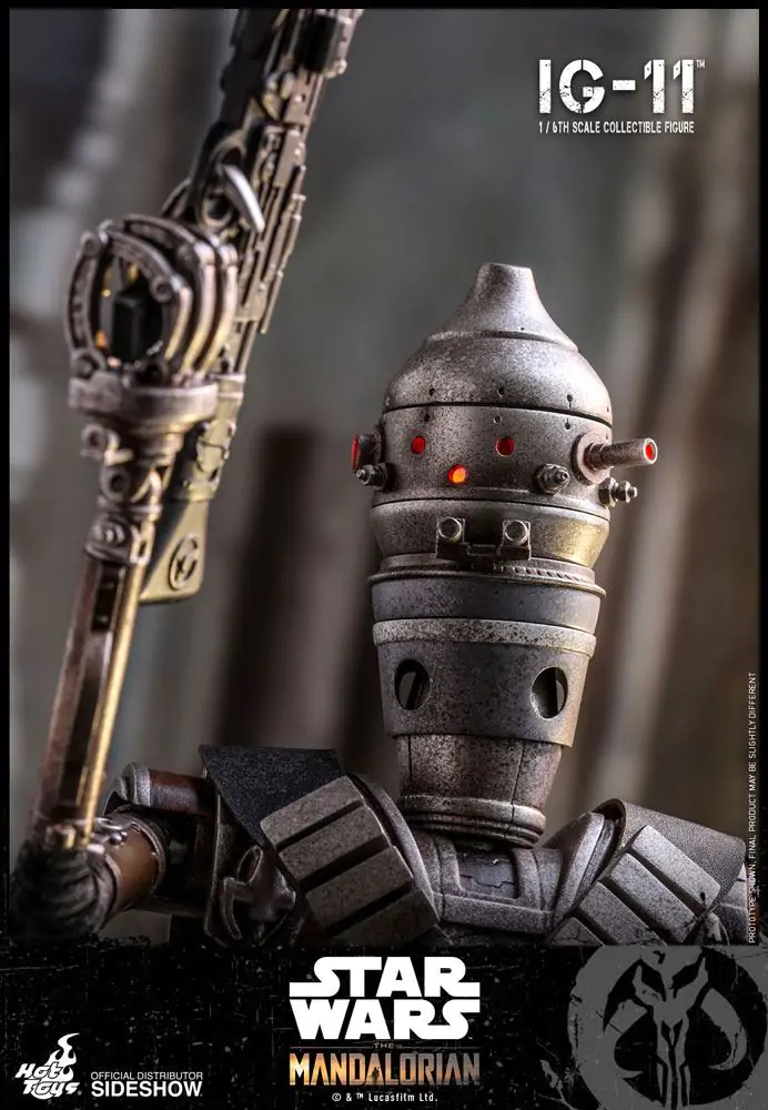 Star Wars The Mandalorian Figurina de Acțiune 1/6 IG-11 36 cm poza produsului