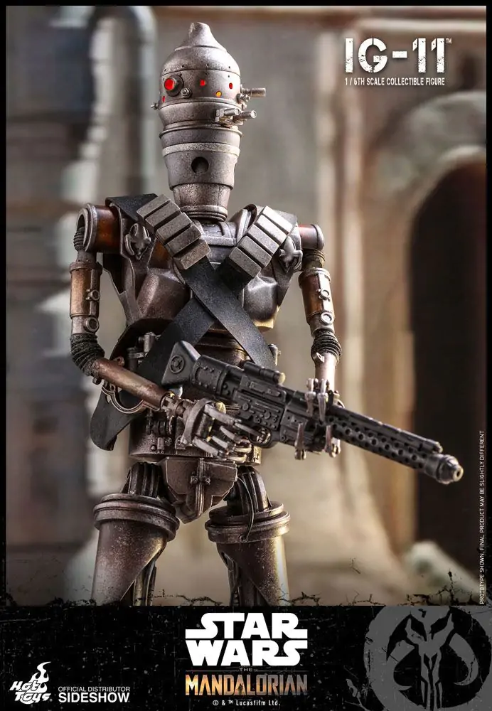 Star Wars The Mandalorian Figurina de Acțiune 1/6 IG-11 36 cm poza produsului