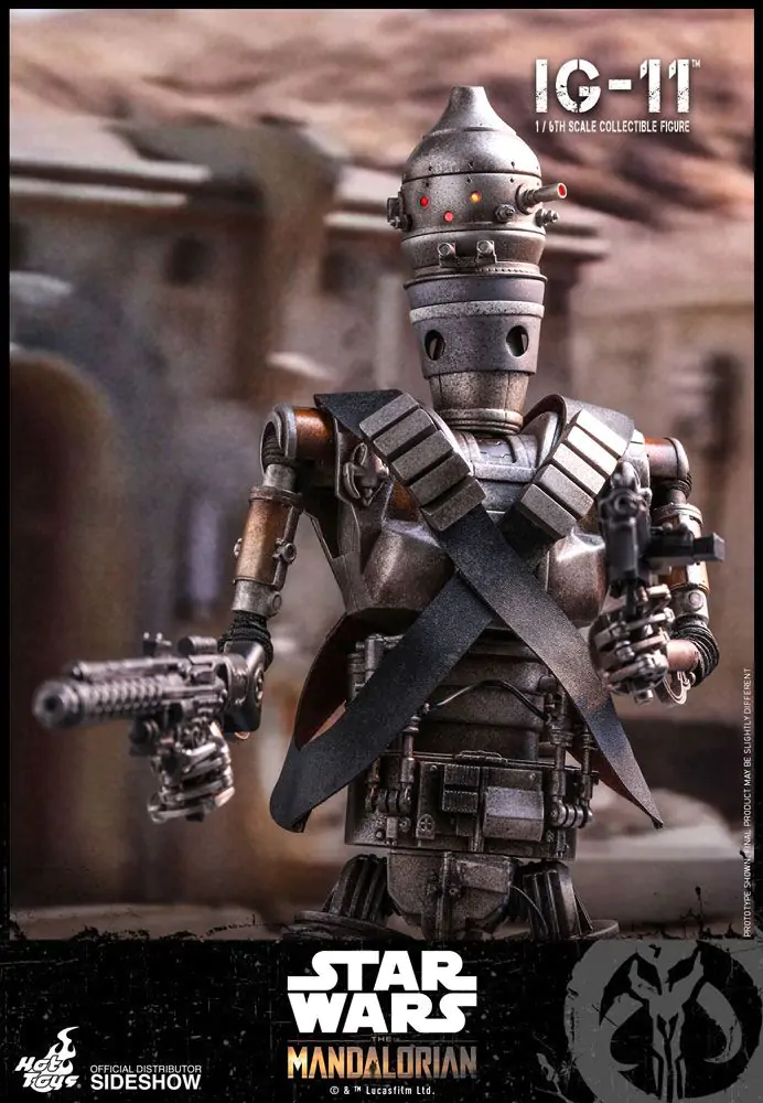 Star Wars The Mandalorian Figurina de Acțiune 1/6 IG-11 36 cm poza produsului