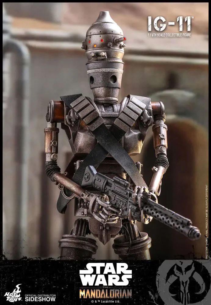 Star Wars The Mandalorian Figurina de Acțiune 1/6 IG-11 36 cm poza produsului