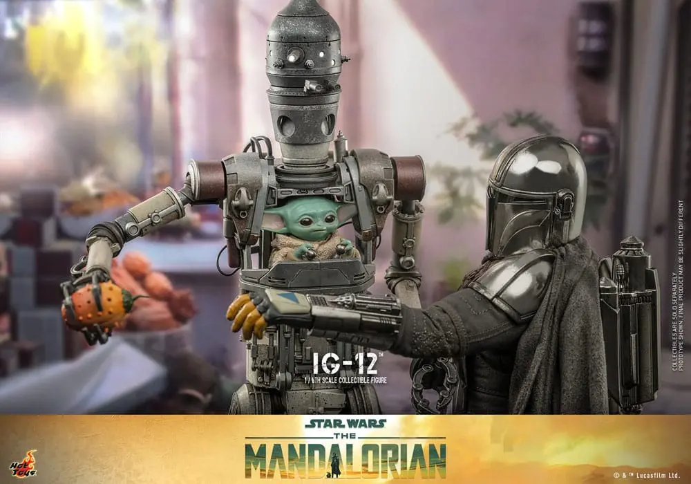 Star Wars: The Mandalorian Figurina de Acțiune 1/6 IG-12 36 cm poza produsului