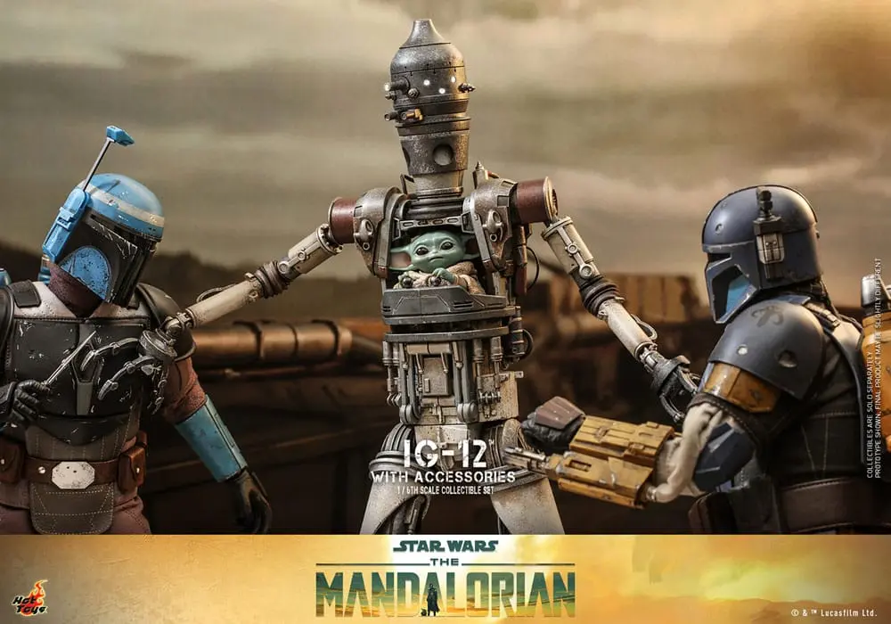 Star Wars: The Mandalorian Figurina de acțiune 1/6 IG-12 cu accesorii 36 cm poza produsului