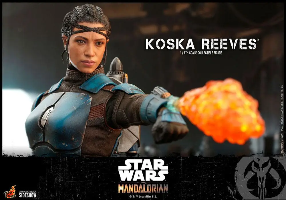 Star Wars The Mandalorian Figurina de Acțiune 1/6 Koska Reeves 28 cm poza produsului