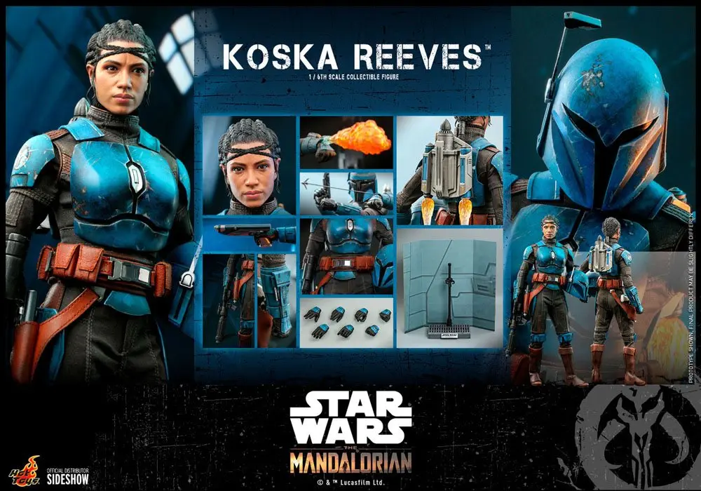 Star Wars The Mandalorian Figurina de Acțiune 1/6 Koska Reeves 28 cm poza produsului