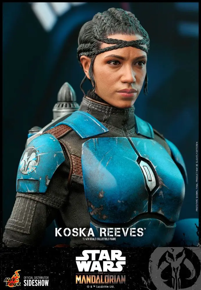 Star Wars The Mandalorian Figurina de Acțiune 1/6 Koska Reeves 28 cm poza produsului