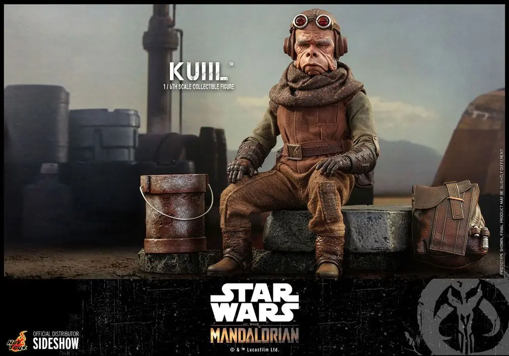 Star Wars The Mandalorian Figurina de acțiune 1/6 Kuiil 25 cm poza produsului