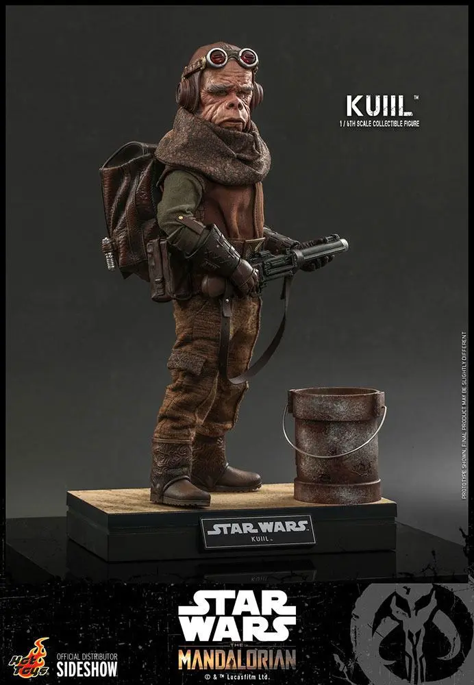 Star Wars The Mandalorian Figurina de acțiune 1/6 Kuiil 25 cm poza produsului