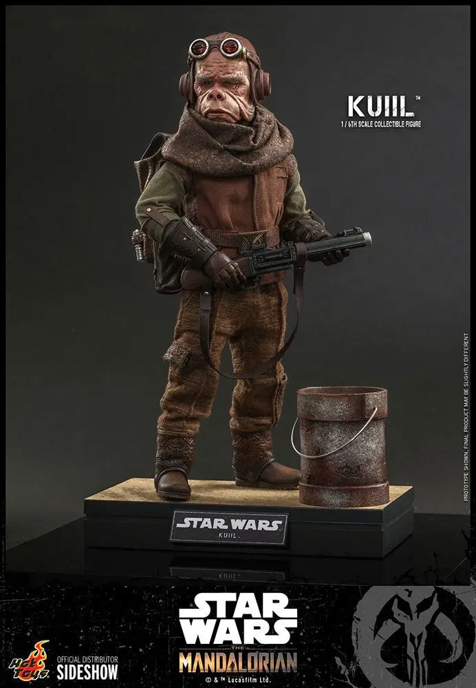 Star Wars The Mandalorian Figurina de acțiune 1/6 Kuiil 25 cm poza produsului