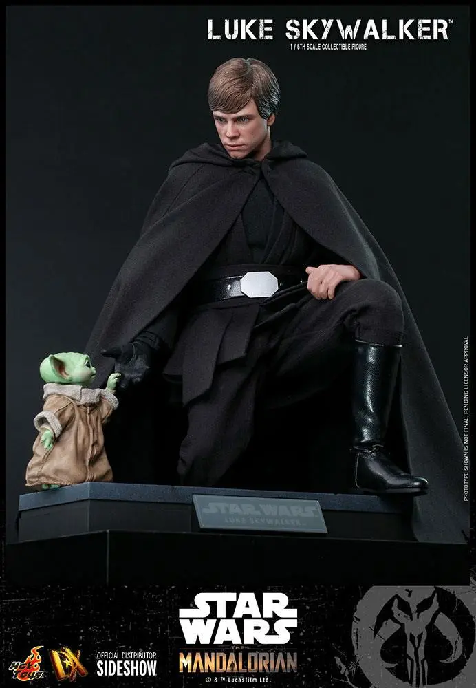 Star Wars The Mandalorian Figurina de acțiune 1/6 Luke Skywalker 30 cm poza produsului