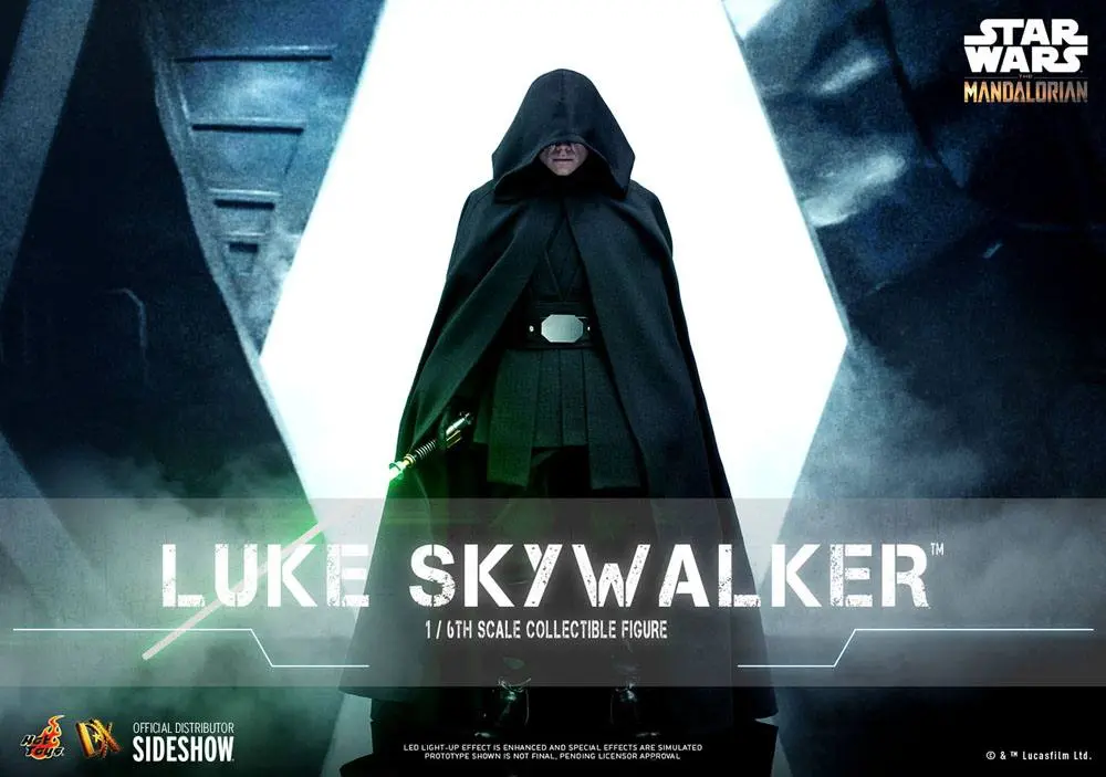 Star Wars The Mandalorian Figurina de acțiune 1/6 Luke Skywalker 30 cm poza produsului