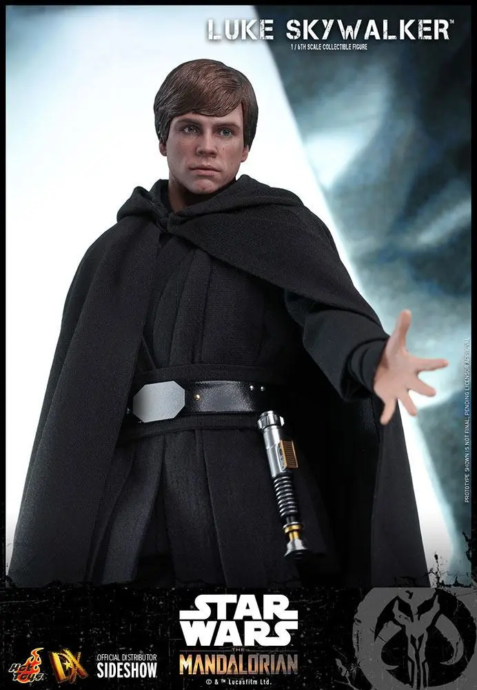 Star Wars The Mandalorian Figurina de acțiune 1/6 Luke Skywalker 30 cm poza produsului