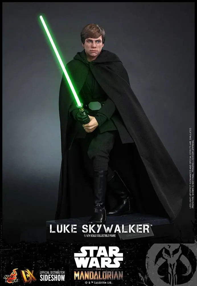 Star Wars The Mandalorian Figurina de acțiune 1/6 Luke Skywalker 30 cm poza produsului
