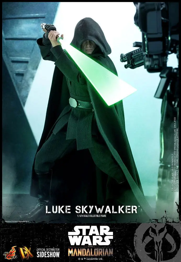 Star Wars The Mandalorian Figurina de acțiune 1/6 Luke Skywalker 30 cm poza produsului