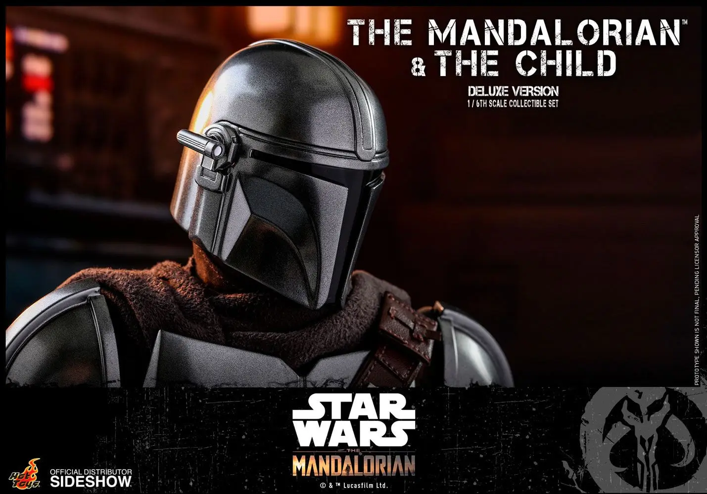 Star Wars The Mandalorian figurina de actiune pachet de 2 bucati 1/6 The Mandalorian & The Child Deluxe 30 cm poza produsului