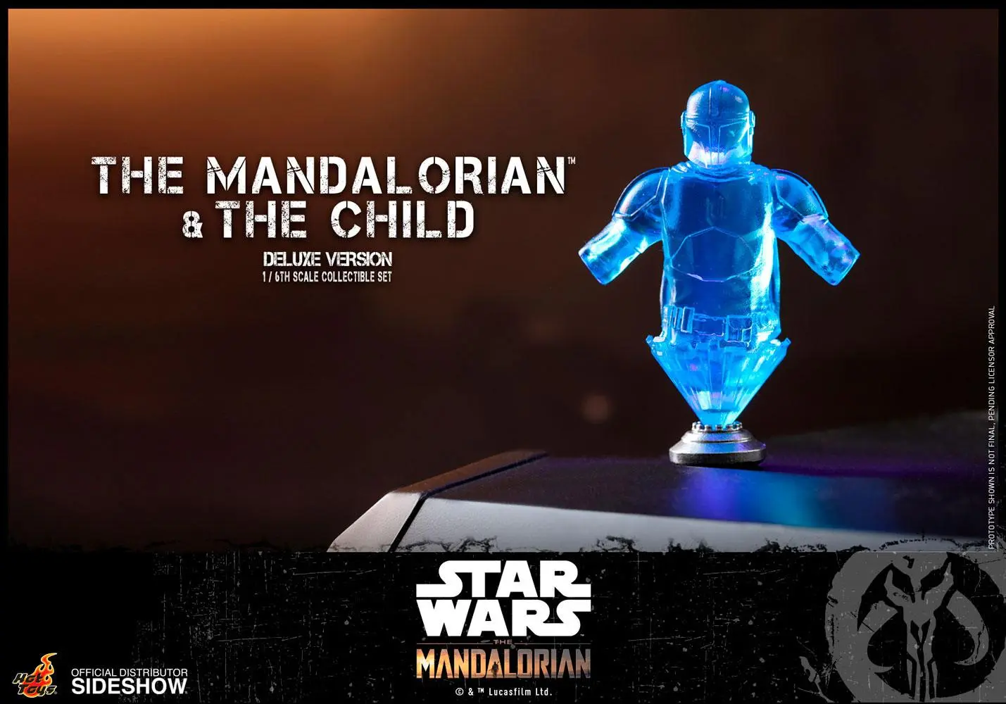 Star Wars The Mandalorian figurina de actiune pachet de 2 bucati 1/6 The Mandalorian & The Child Deluxe 30 cm poza produsului