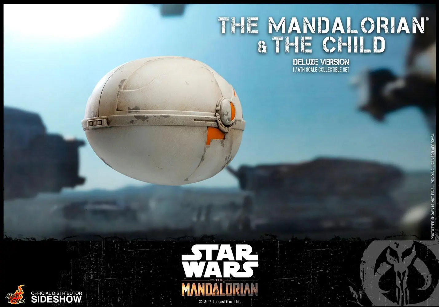 Star Wars The Mandalorian figurina de actiune pachet de 2 bucati 1/6 The Mandalorian & The Child Deluxe 30 cm poza produsului