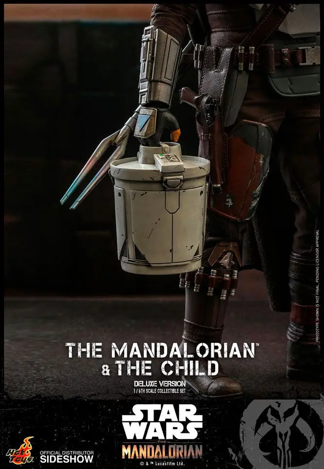 Star Wars The Mandalorian figurina de actiune pachet de 2 bucati 1/6 The Mandalorian & The Child Deluxe 30 cm poza produsului