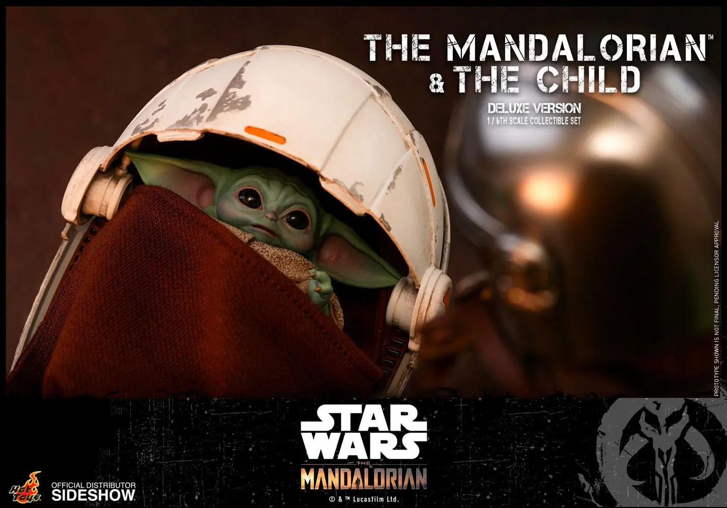 Star Wars The Mandalorian figurina de actiune pachet de 2 bucati 1/6 The Mandalorian & The Child Deluxe 30 cm poza produsului