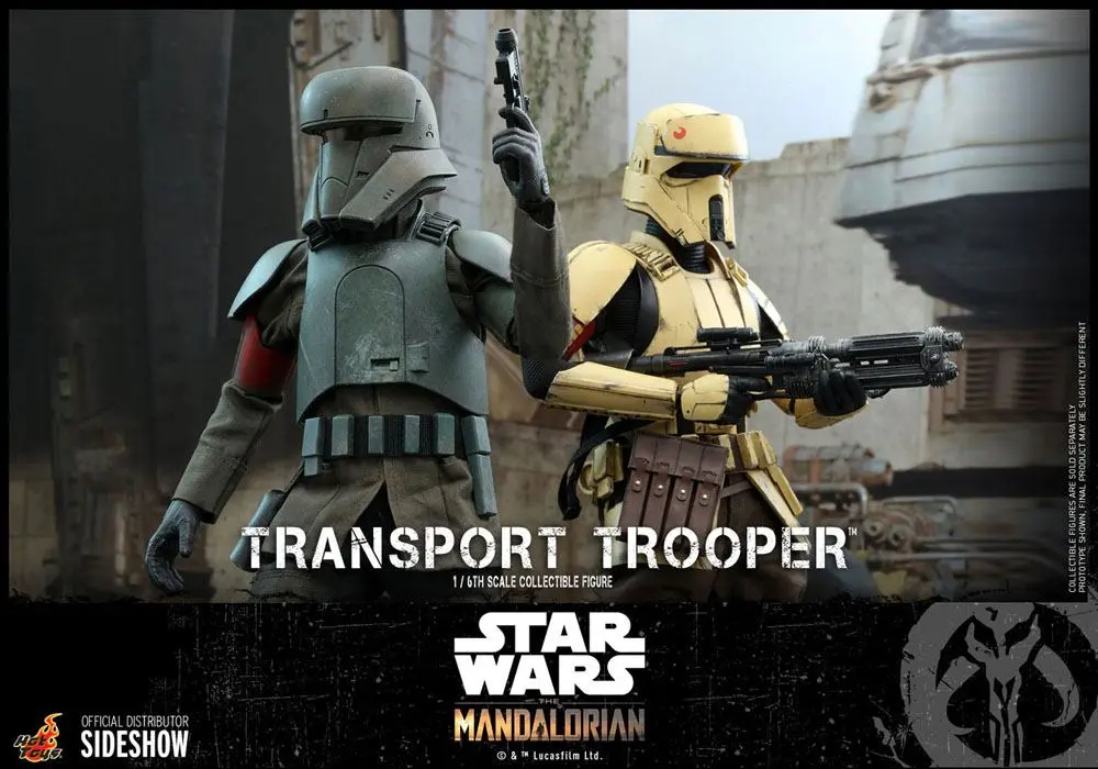 Star Wars The Mandalorian Figurina de acțiune 1/6 Soldat transport 31 cm poza produsului