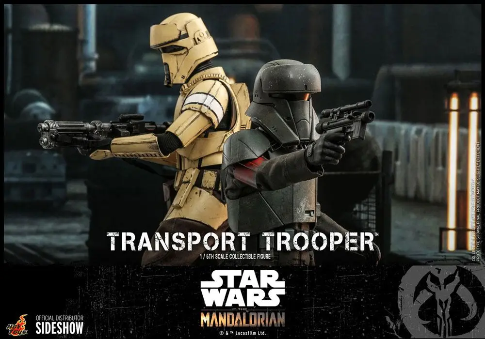 Star Wars The Mandalorian Figurina de acțiune 1/6 Soldat transport 31 cm poza produsului