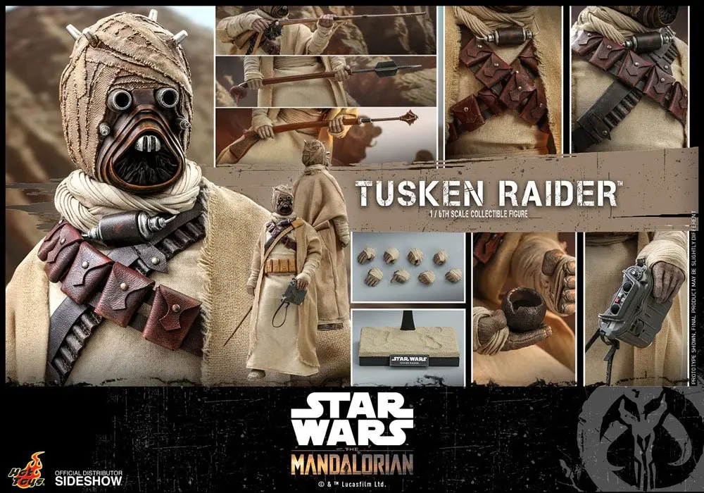 Star Wars The Mandalorian Figurina de acțiune 1/6 Tusken Raider 31 cm poza produsului