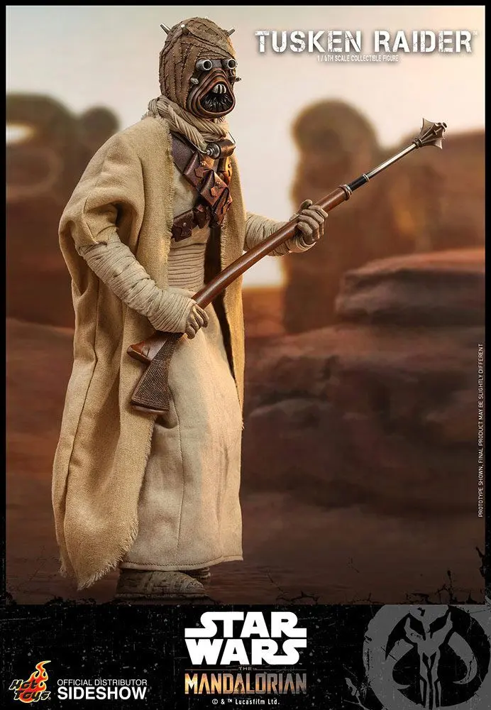 Star Wars The Mandalorian Figurina de acțiune 1/6 Tusken Raider 31 cm poza produsului