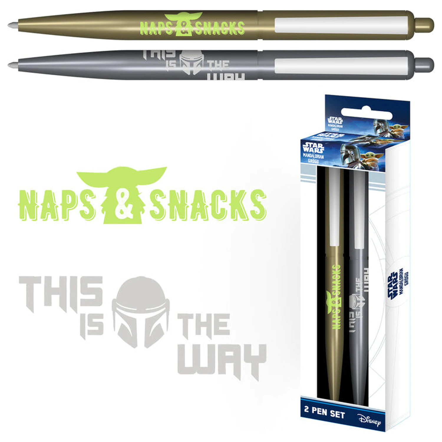 Star Wars The Mandalorian set 2 pixuri poza produsului