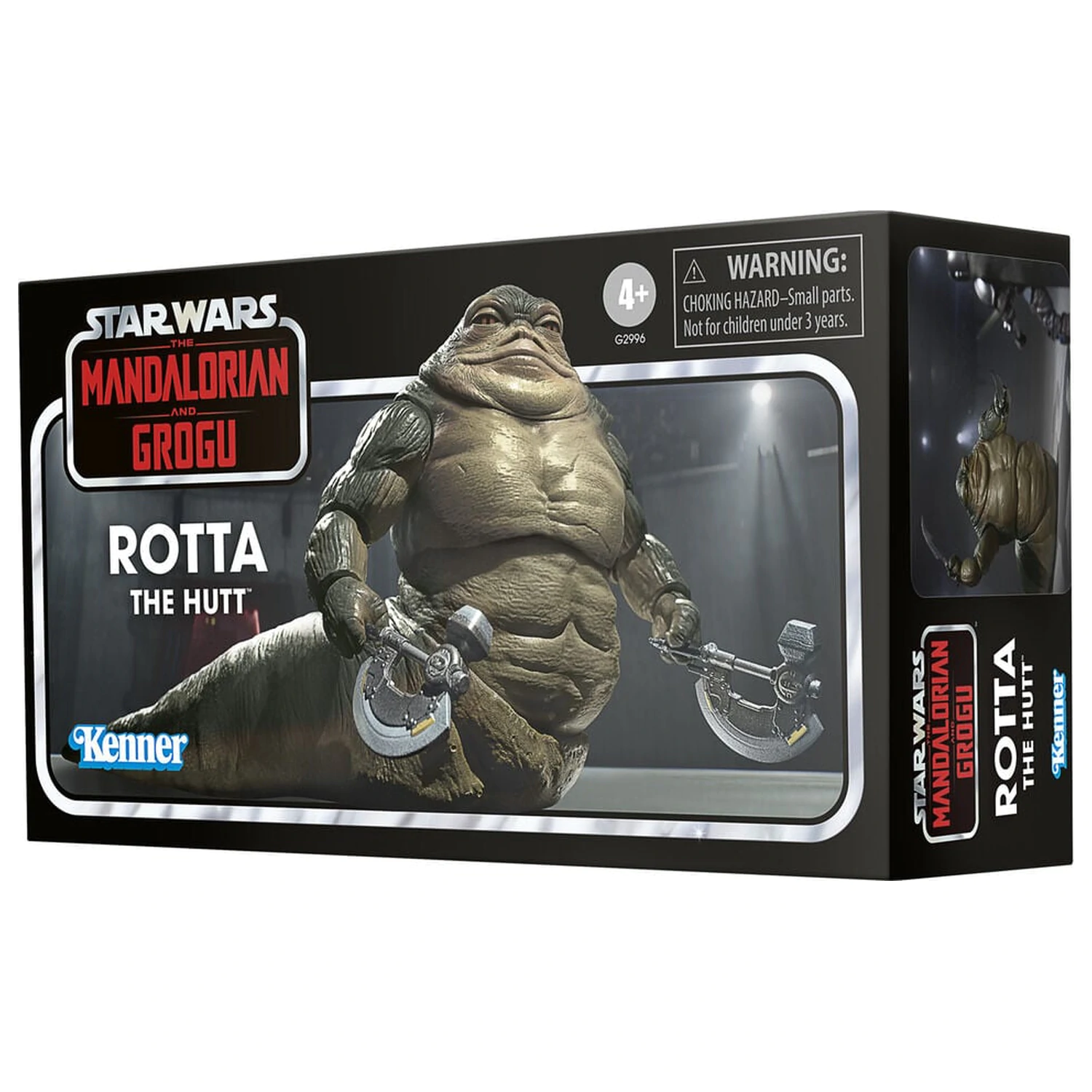 Star Wars The Mandalorian si Grog Rotta The Hutt figurina 9,5cm poza produsului