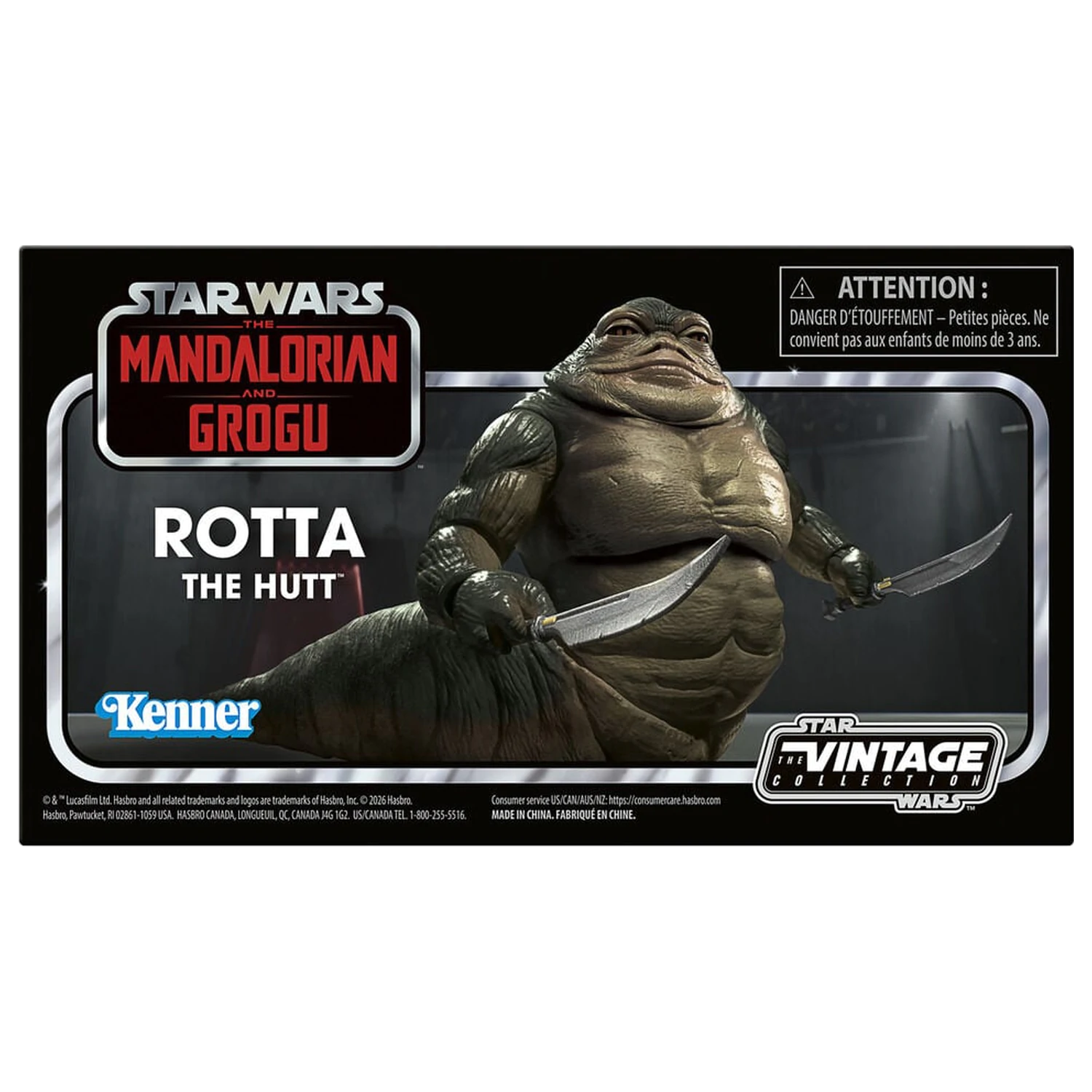 Star Wars The Mandalorian si Grog Rotta The Hutt figurina 9,5cm poza produsului