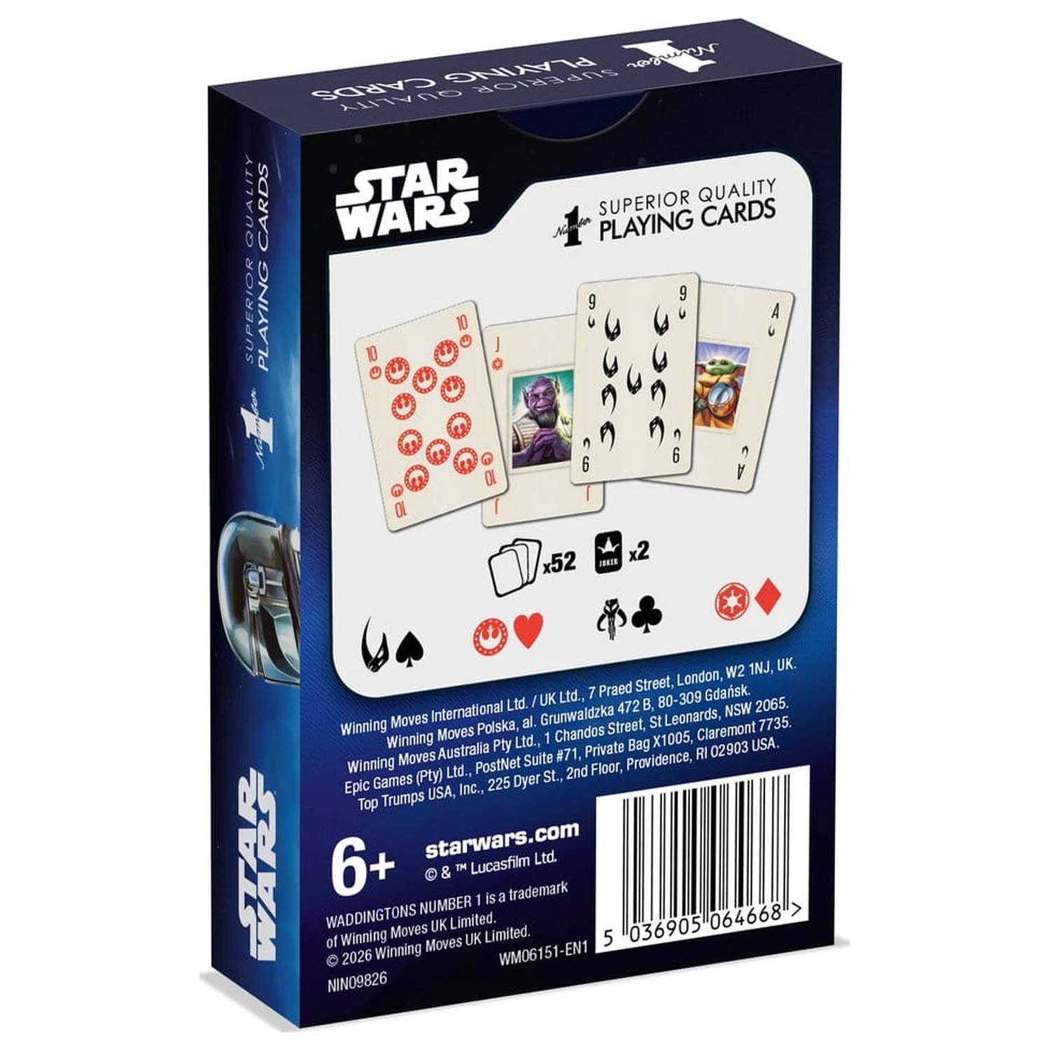 Star Wars carti de joc The Mandalorian and Grogu Versiunea Engleza poza produsului