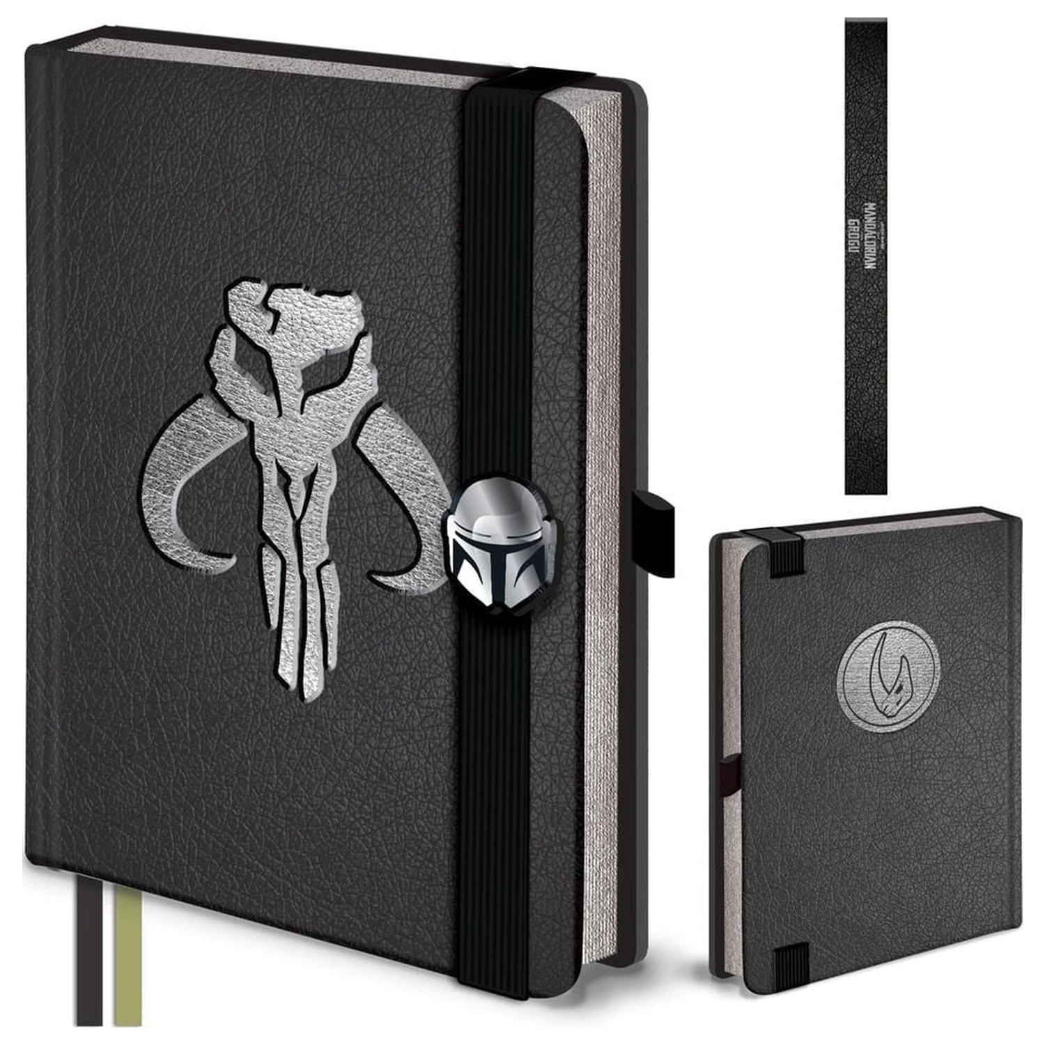 Star Wars The Mandalorian si Grogu Beskar Armour caiet A5 poza produsului