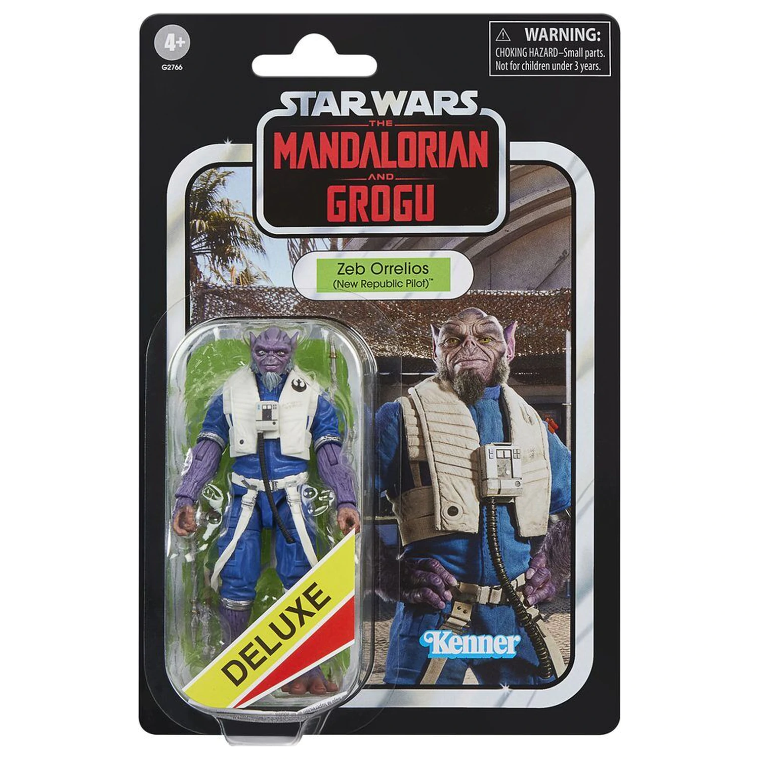 Star Wars The Mandalorian And Grogu Kenner Zeb Orrelios figurina Deluxe 9.5cm poza produsului