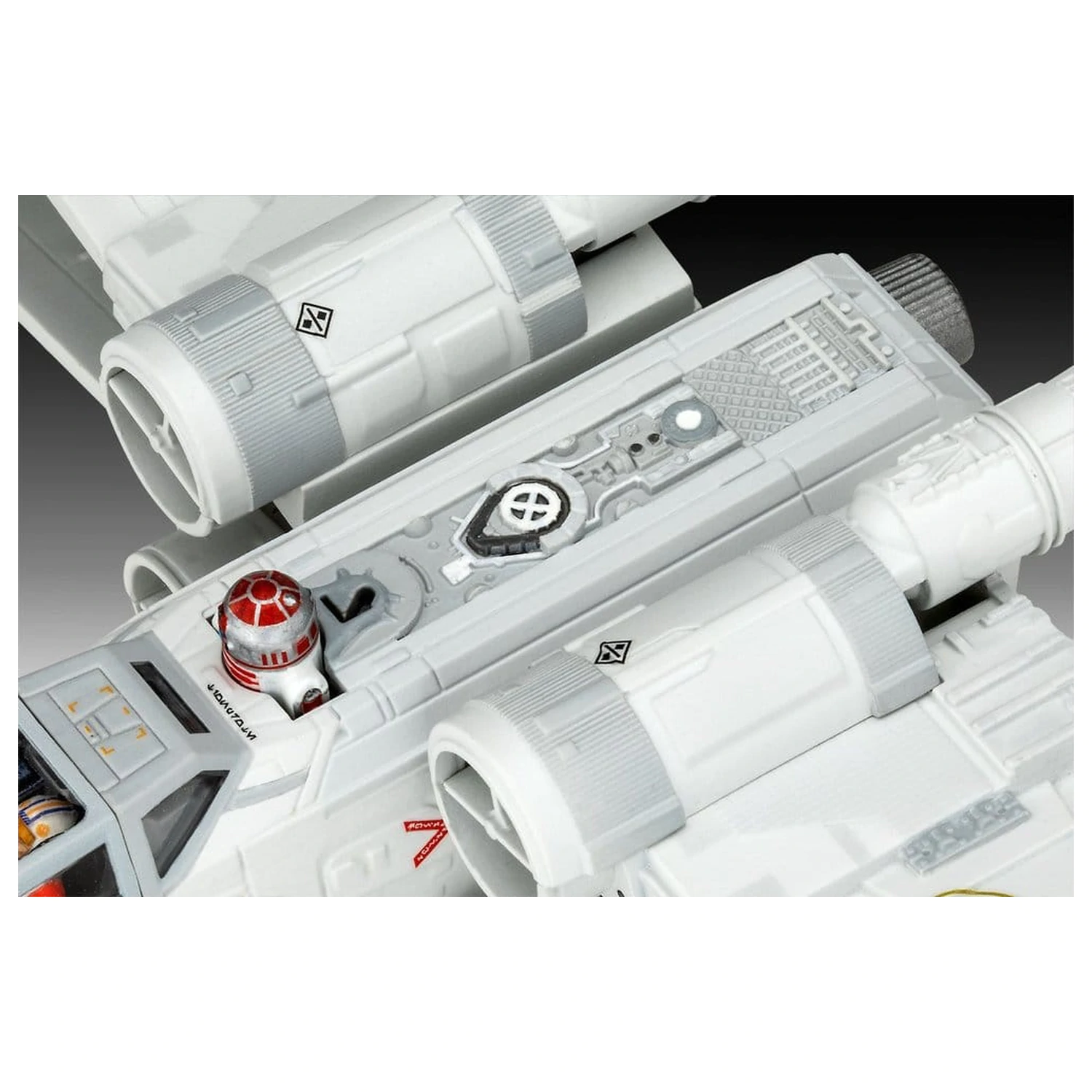 Star Wars The Mandalorian and Grogu Revell Model Kit 1/57 New Republic X-Wing Fighter 22 cm poza produsului