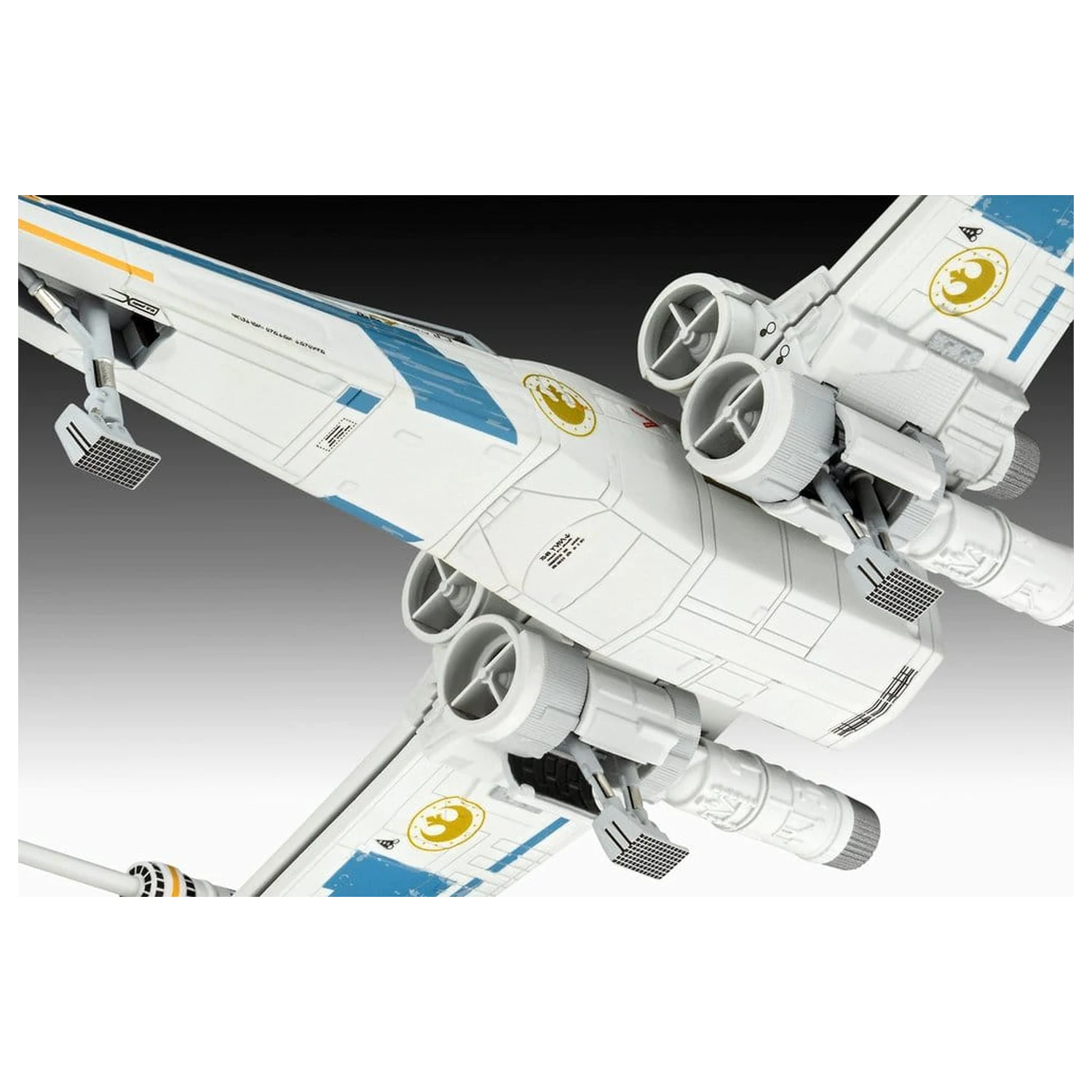 Star Wars The Mandalorian and Grogu Revell Model Kit 1/57 New Republic X-Wing Fighter 22 cm poza produsului
