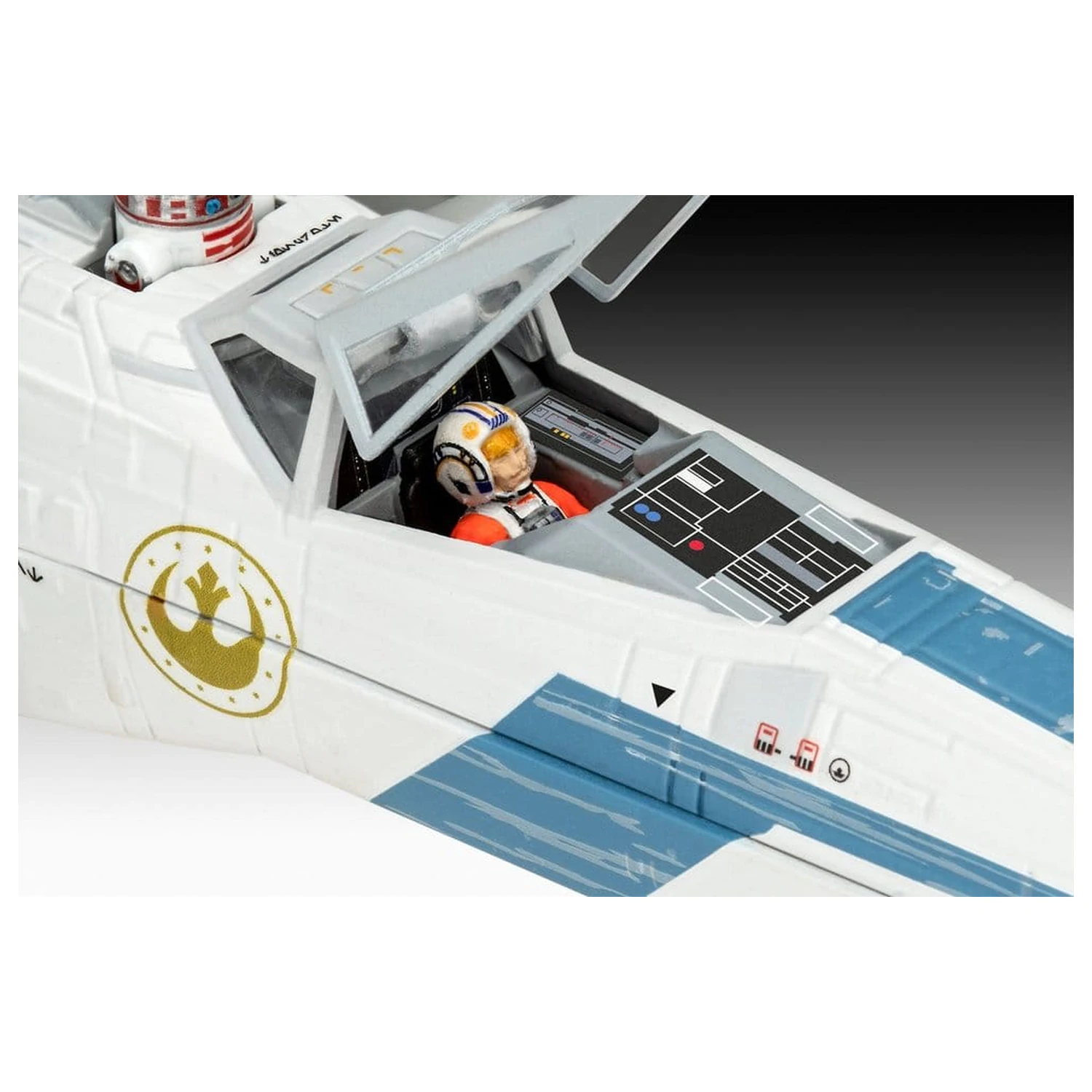 Star Wars The Mandalorian and Grogu Revell Model Kit 1/57 New Republic X-Wing Fighter 22 cm poza produsului