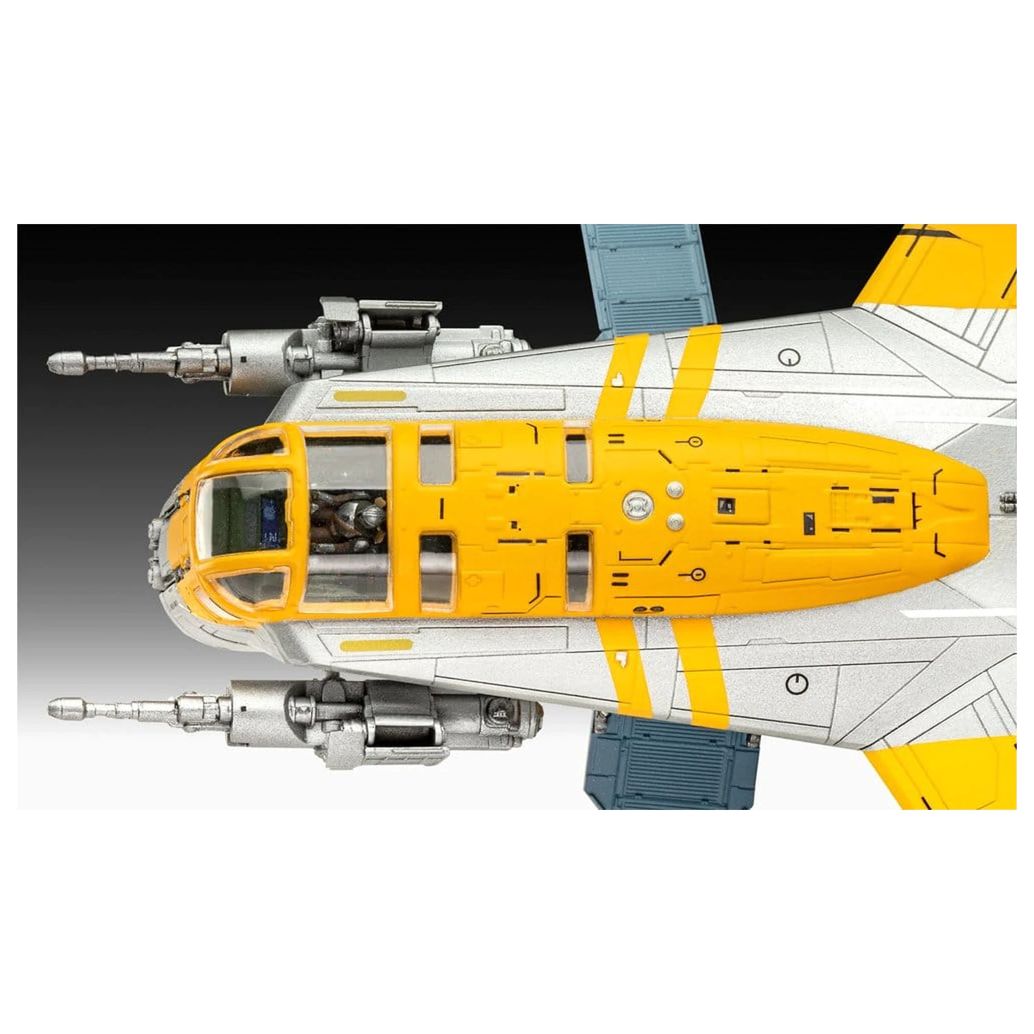 Star Wars The Mandalorian and Grogu Revell Set model 1/72 Razor Crest 34 cm poza produsului