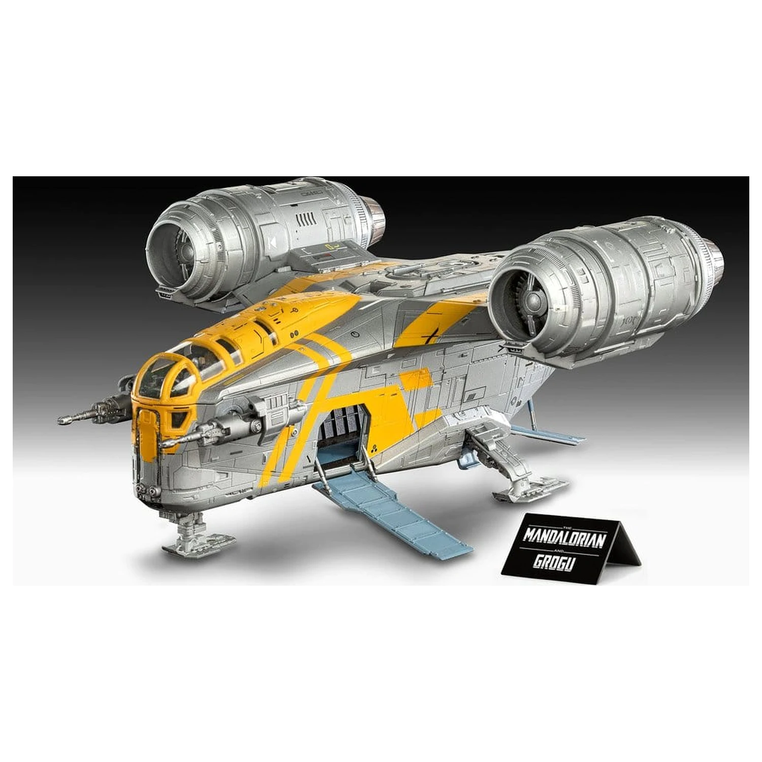 Star Wars The Mandalorian and Grogu Revell Set model 1/72 Razor Crest 34 cm poza produsului