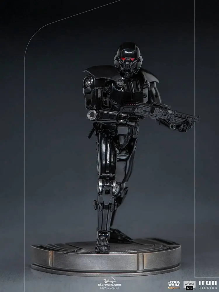 Statuie Star Wars The Mandalorian BDS Art Scale 1/10 Dark Trooper 24 cm poza produsului