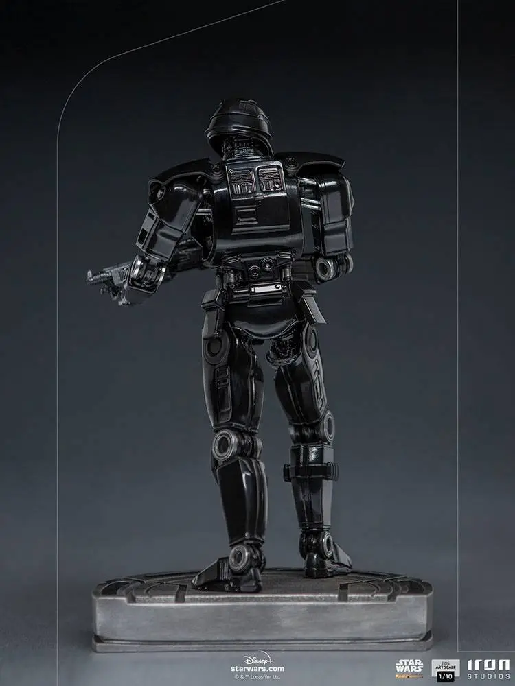 Statuie Star Wars The Mandalorian BDS Art Scale 1/10 Dark Trooper 24 cm poza produsului