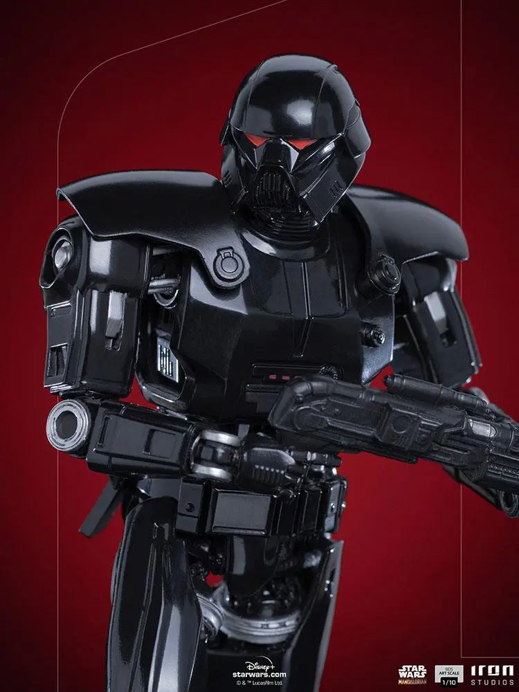 Statuie Star Wars The Mandalorian BDS Art Scale 1/10 Dark Trooper 24 cm poza produsului