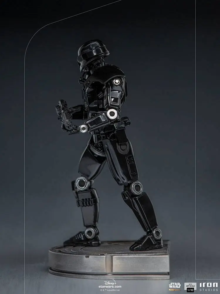 Statuie Star Wars The Mandalorian BDS Art Scale 1/10 Dark Trooper 24 cm poza produsului